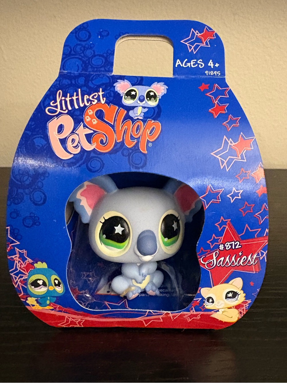Littlest Pet Shop LPS 872 Sassiest Koala Mail Order ~ AUTHENTIC HTF 2009